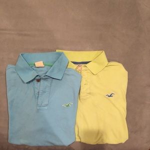 Hollister polo style shirts